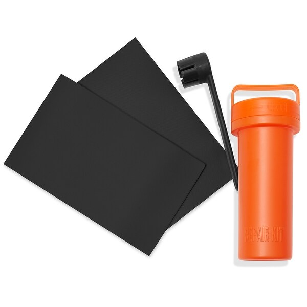 10' Air Tumble Mat Inflatable Track for Gymnastics,Electric Pump, Blk - Black - 10� x 3.3� x 4� ,