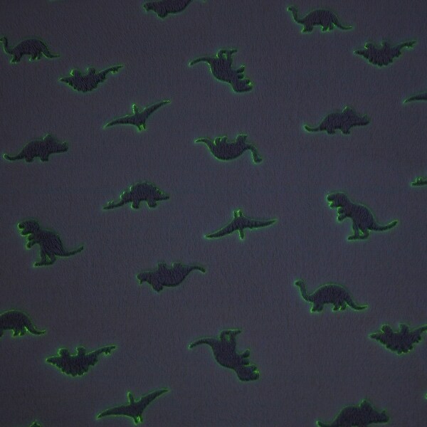 Olivia & Finn Dino Glow in the Dark Throw