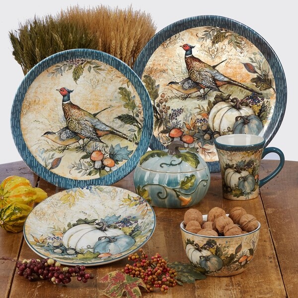 Certified International Harvest Gatherings 16-piece Dinnerware Set (Service for 4)