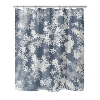 ANNA BLUE Shower Curtain By Jen Jones