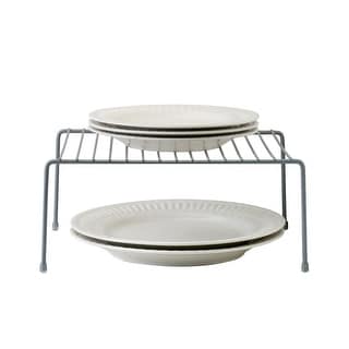 Kitchen Details Grey Iron Medium-sized Kitchen Shelf Organizer - 12.4" x 10.24" x 5.31"