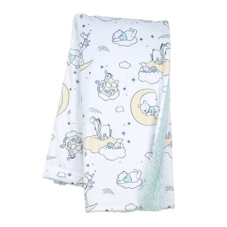Lambs & Ivy Disney Baby Cozy Friends Winnie the Pooh Fleece Baby Blanket