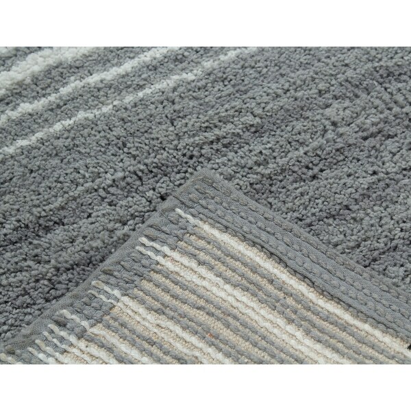 Gradiation Collection Absorbent Cotton Machine Washable Contour Rug