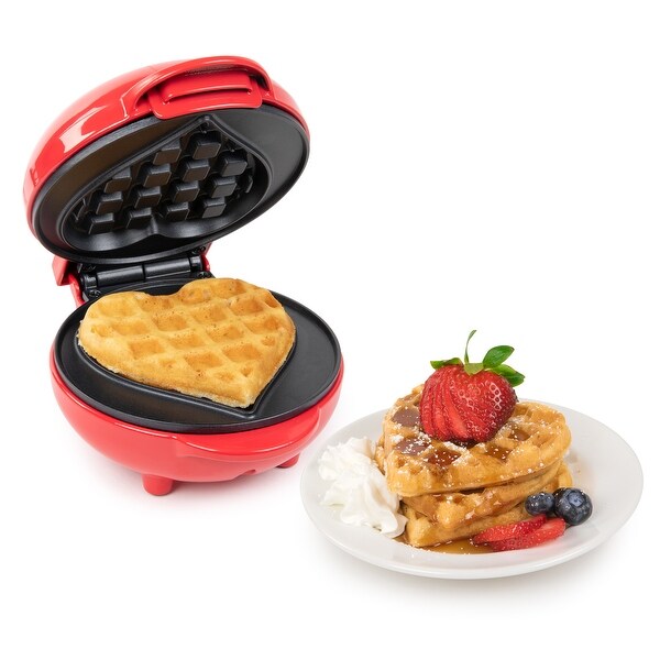 Nostalgia MyMini Personal Electric Waffle Heart Maker