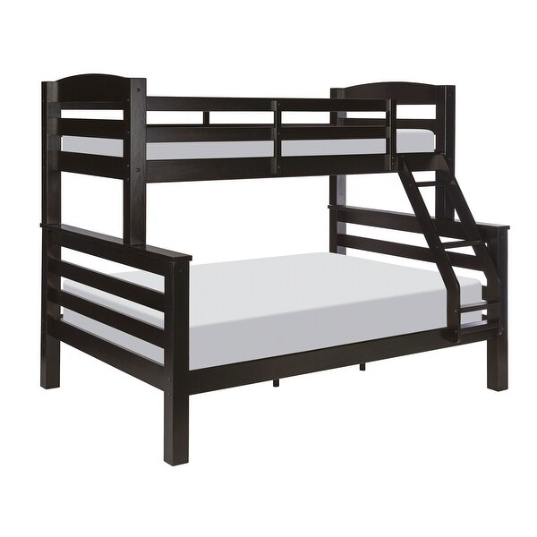 Levi Solid Wood Twin over Full Bunk Bed