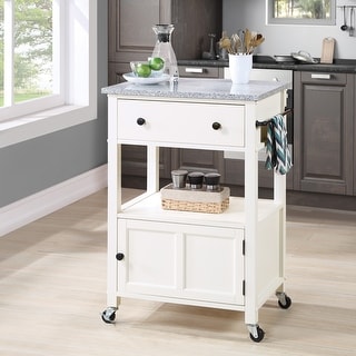 Fairfax Kitchen Cart with Granite Top
