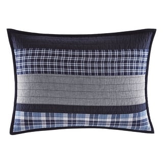 Nautica Adelson Cotton Navy Standard Sham