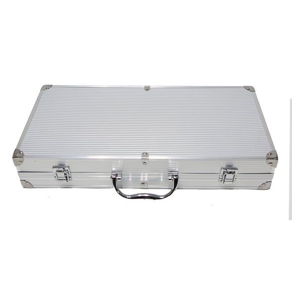 Deluxe 18-Piece Stainless-Steel BBQ Tool Set with Storage Case