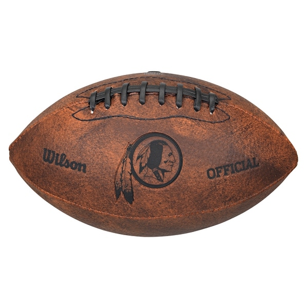 NFL Wilson 9 Inch Throwback Football - Washington