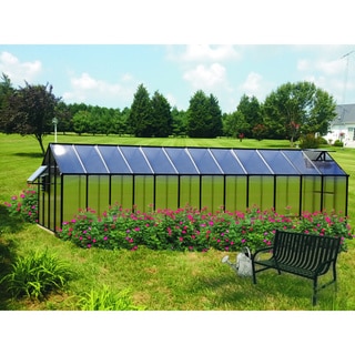 Monticello (8x24) Black Mojave Greenhouse