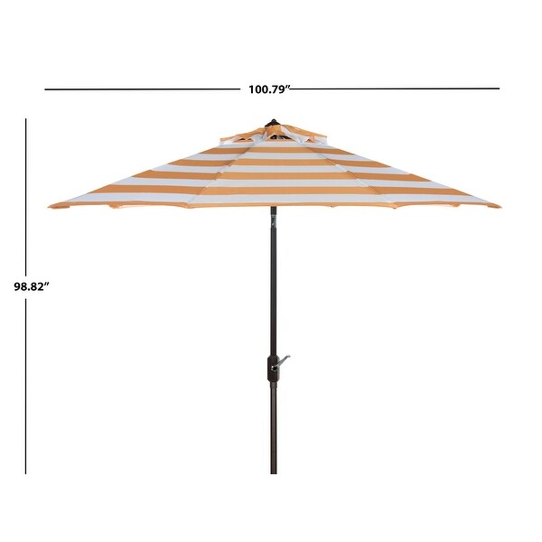 SAFAVIEH Iris Fashion Line 9 Ft. Umbrella, Base Not Included
