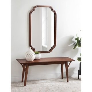 Kate and Laurel Glenby Scallop Wall Mirror