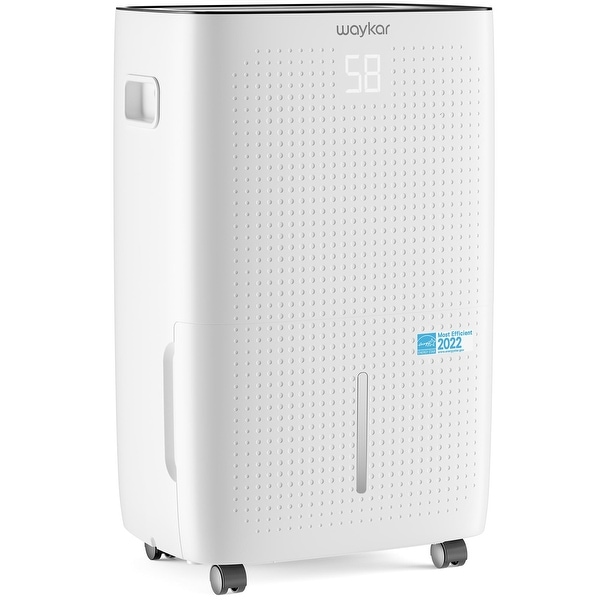 Waykar 150-Pint Energy Star Rated Dehumidifier for Rooms up to 7,000 Square Feet Sq. Ft