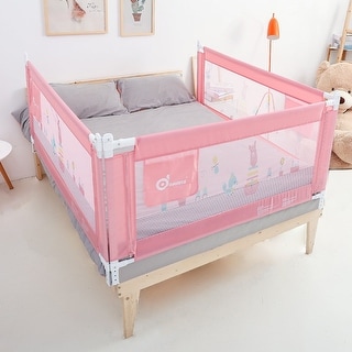 150cm Baby Child Toddler Vertical Lifting Safety Bed Rail Anti Falling Bed Guard - 59.05" * 26.77"