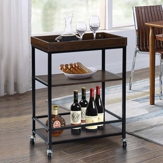 Kitchen Island Cart Bar Cart with Storage
