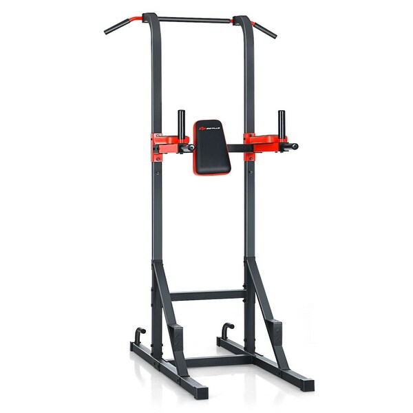 Multi-function Power Tower for Full-body Workout Strength Training - 60" x 24" x 85" (L x W x H)
