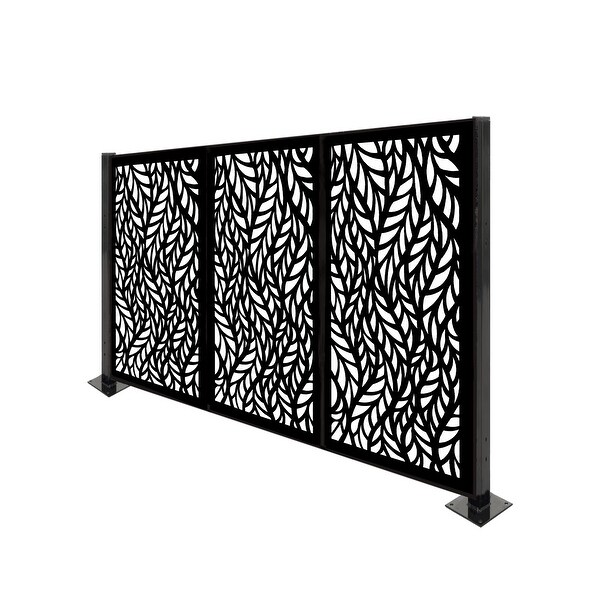 LaserCut Metal Panel Room Partition For Cafe And Restaurant