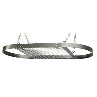 Range Kleen Pot Rack Oval Grey Hammered