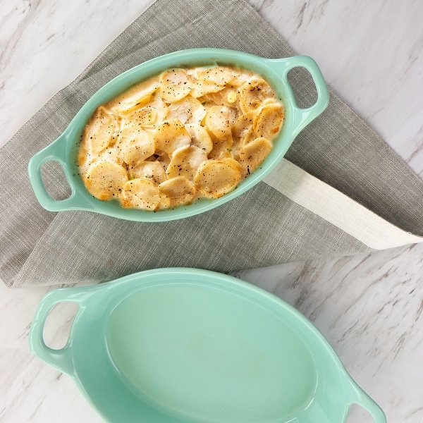 Martha Stewart Stoneware 2 Piece Baker Set