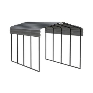 Arrow Carport, 10 ft. x 20 ft. x 9 ft. - Charcoal