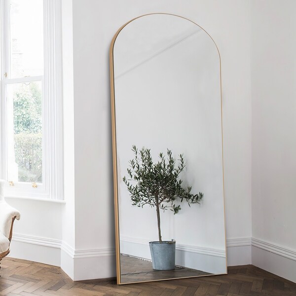 Arched Full Length Standing Floor/ Wall Mirror