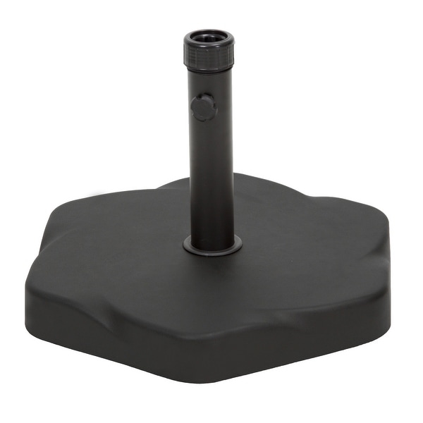 Hexagon 66-pound Black Umbrella Base by Christopher Knight Home