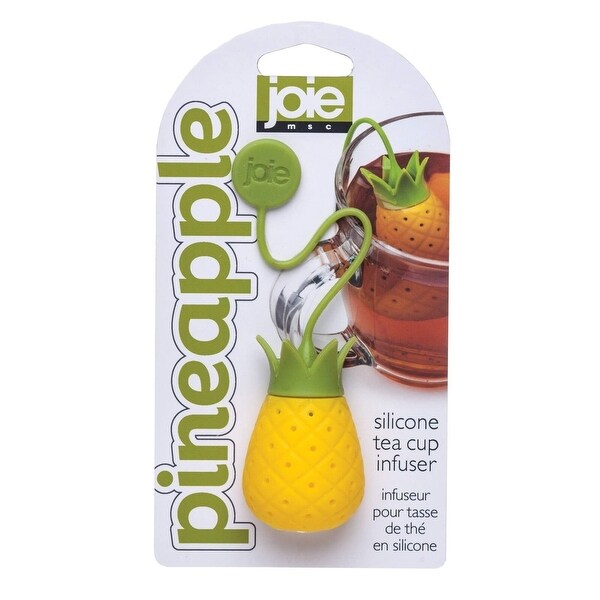 Joie Pineapple Shaped Silicone Loose Leaf Tea Cup Infuser Ball Strainer