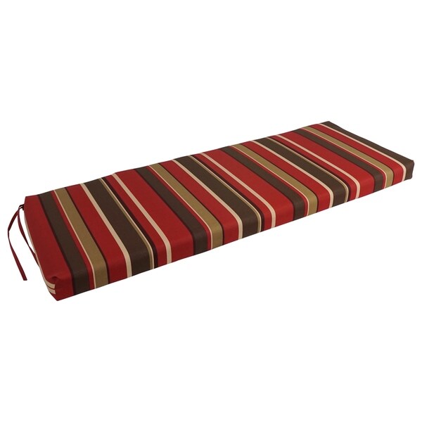 Blazing Needles 54-inch All-Weather Bench Cushion