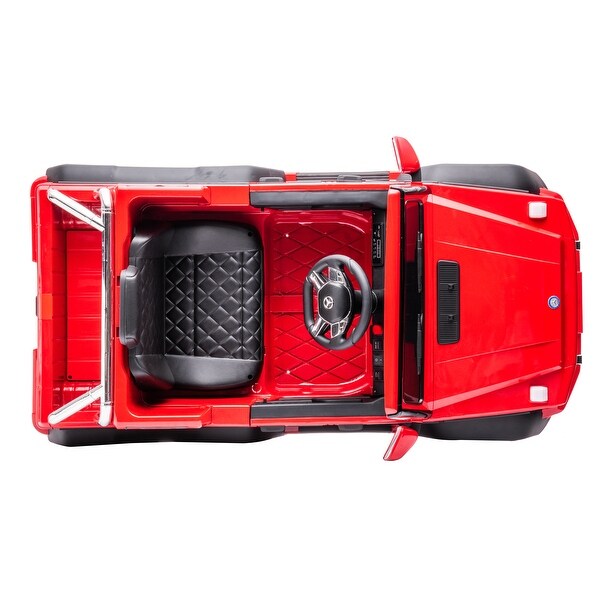 Enjoy music with USB/Bluetooth/MP3 player connectivity and parental control in KidRock's Electric Ride-On Car