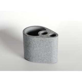 4-Piece Concrete Bath Accessory Set