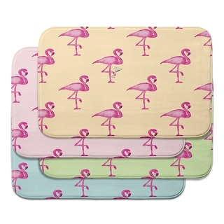 Flamingo Fanfare Martini Bath Mat
