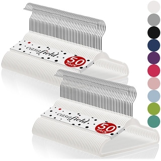 100 Velvet 11" Baby Hangers by Casafield