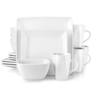 vancasso SOHO Square 16-Piece Dinnerware Set, Service for 4