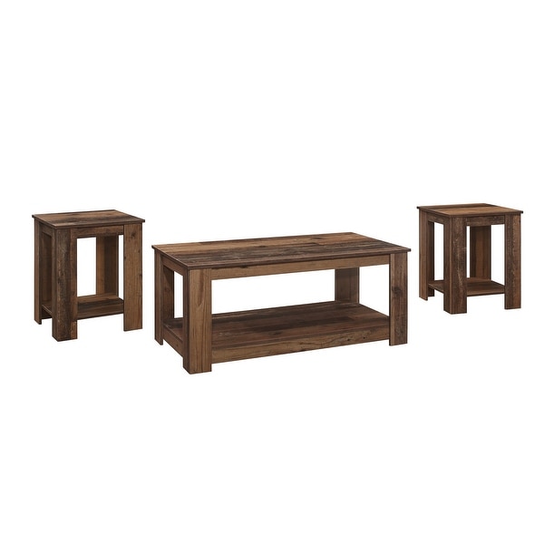 Gloria 3 pieces Coffee Table Set