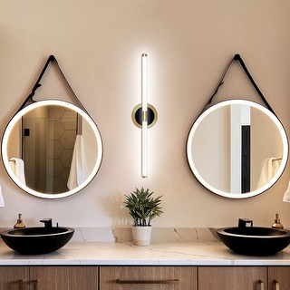21-inch LED Gold LED Modern Acrylic Vanity Light - 21