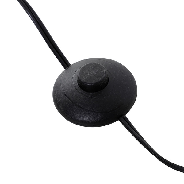 HomCom 48" Modern Free Standing Rectangle Floor Lamp With Fabric Linen Shade - Beige