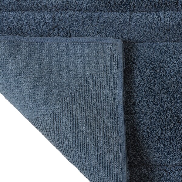 Charlotte Double Border Ringspun Cotton Bath Rug