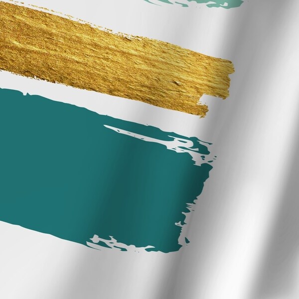 Brushes1 - Shower Curtain