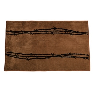 Paseo Road by HiEnd Accents Barbwire Print Rug, 1PC