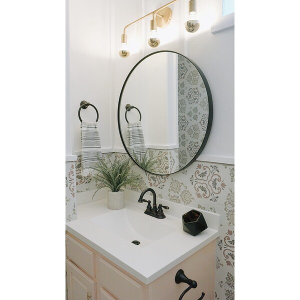 Round Mirror - Cheyenne