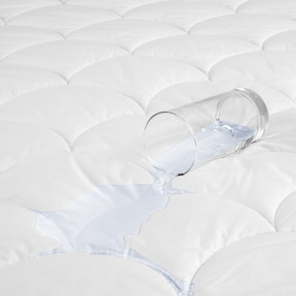 Purepedic Triple Protection Cotton Mattress Pad - N/A