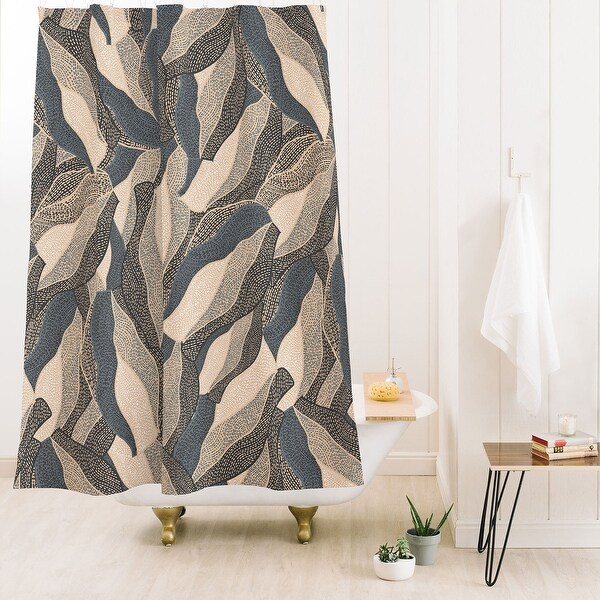 Gabriela Fuente Fuzz Made to Order Shower Curtain 71" x 74" with Liner