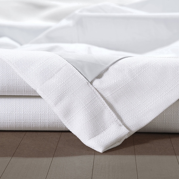 Exclusive Fabrics Signature Faux Linen Blackout Curtain (1 Panel)