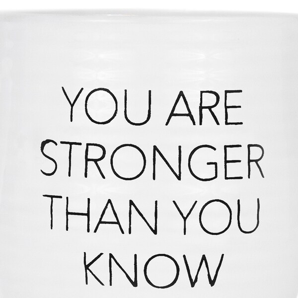 Amici Home You Are Stronger Than You Know Coffee Mug - 4.1" x 6", 20 oz.