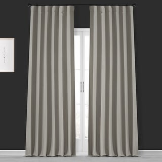 Exclusive Fabrics Placid Thermal Blackout Curtain Pair (2 Panels)