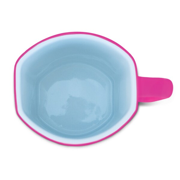 Puzzled 'Girls Night Out' Multicolored Ceramic Purse-shaped Mug