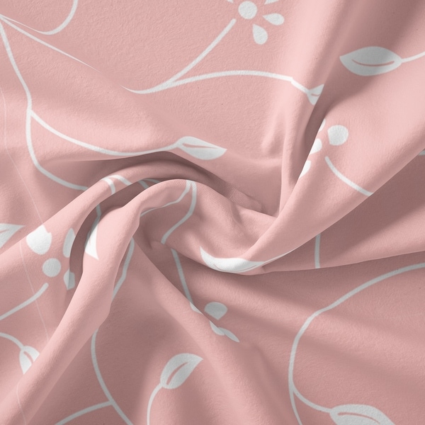 Luxury Rosy Blossoms 3 Piece Duvet Cover Set by Home Collection