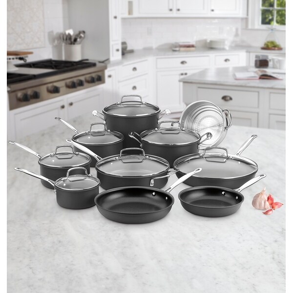Cuisinart Chef's Classic Nonstick Hard Anodized 17-Piece Set
