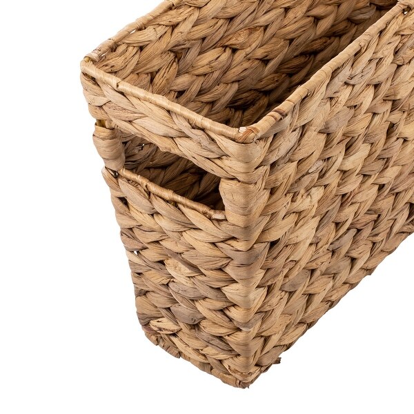 Natural Water Hyacinth Storage Basket