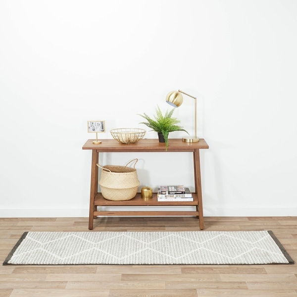 Oscar Modern Geometric Chevron Area Rug